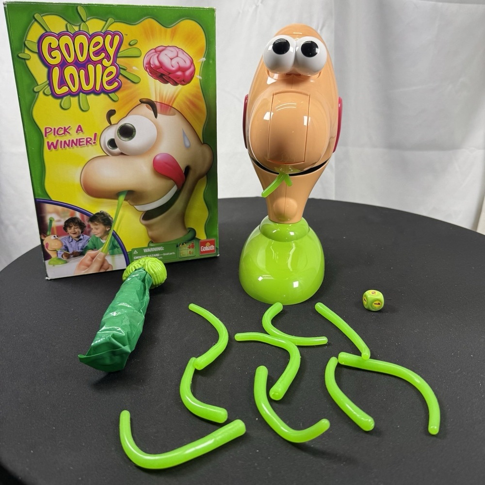 Gooey Louie‎ Game Put Your Finger in his Nose & Pick A Winner 2012 Goliath Games